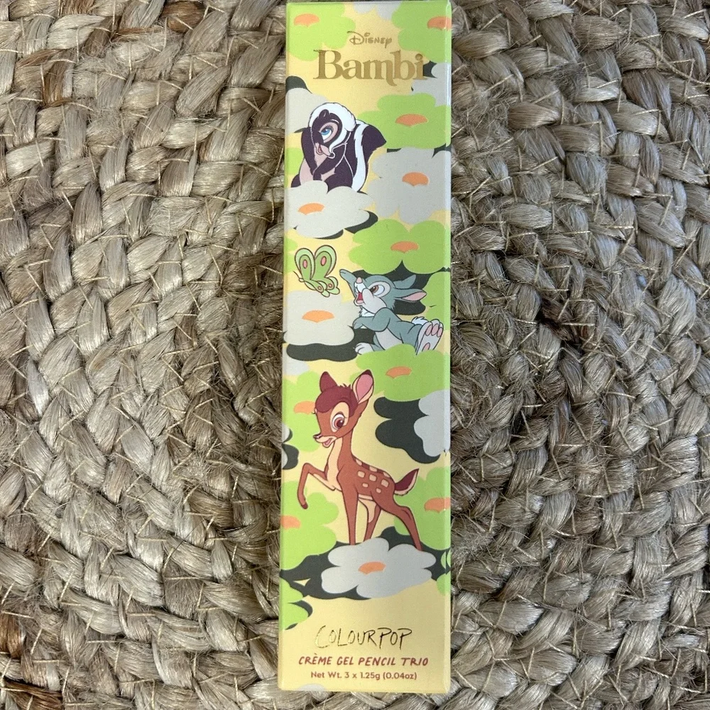 Colourpop X Disney Bambi Life in the Woods Creme Gel Eyeliner Set of 3 New